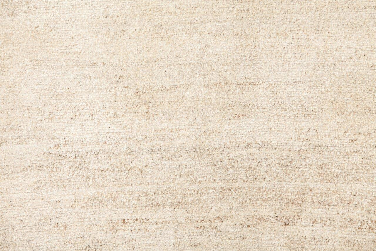 Plain Beige 8x10 Wool/Silk
