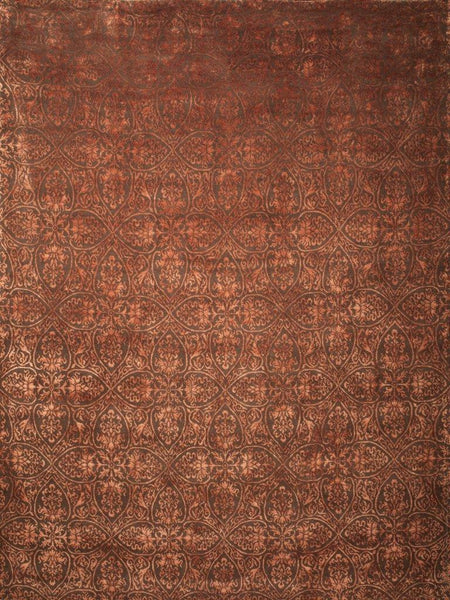 Damask 9X12 Wool/Silk