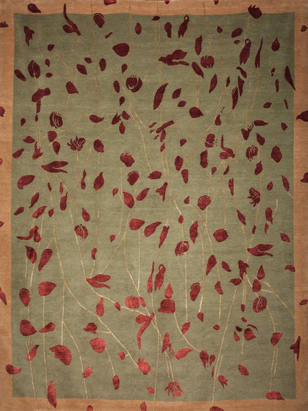 Waterloof 9X12 Wool/Silk